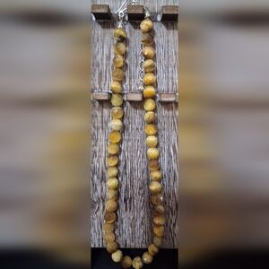 Jay King Mine Finds DTR .925 Sterling & Golden Tiger's Eye Faceted Bead Necklace